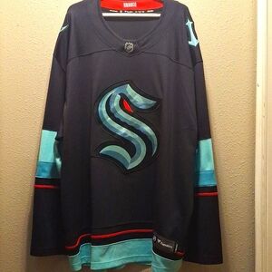 NHL Kraken Fanatics official jersey